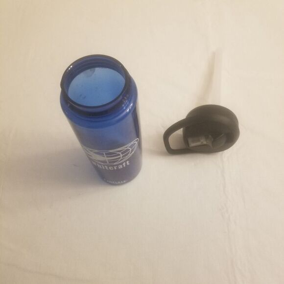 Camelbak Whitcraft Dark Blue Plastic Water Bottle with Straw - Picture 5 of 6
